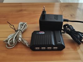 Hub USB 4 ports alimenté