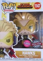 Funko Pop Figur (1147) My Hero Academia - Hawks (Flocked)
