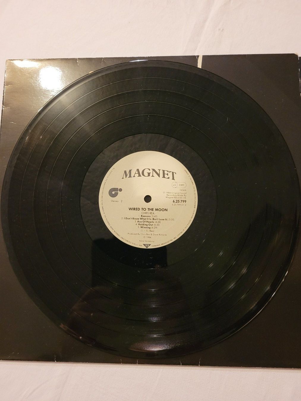 Dischi in vinile: Disque vinyle Chris Rea - Wired to the Moon – Usato da la Chaux-de-Fonds venduto da Lampe 4