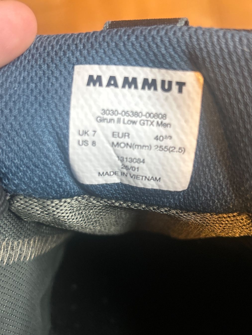 Scarpe da uomo: Mammut Trekkingschuhe, Gr. 40 2/3 – Usato da Bern venduto da P-Lina 4