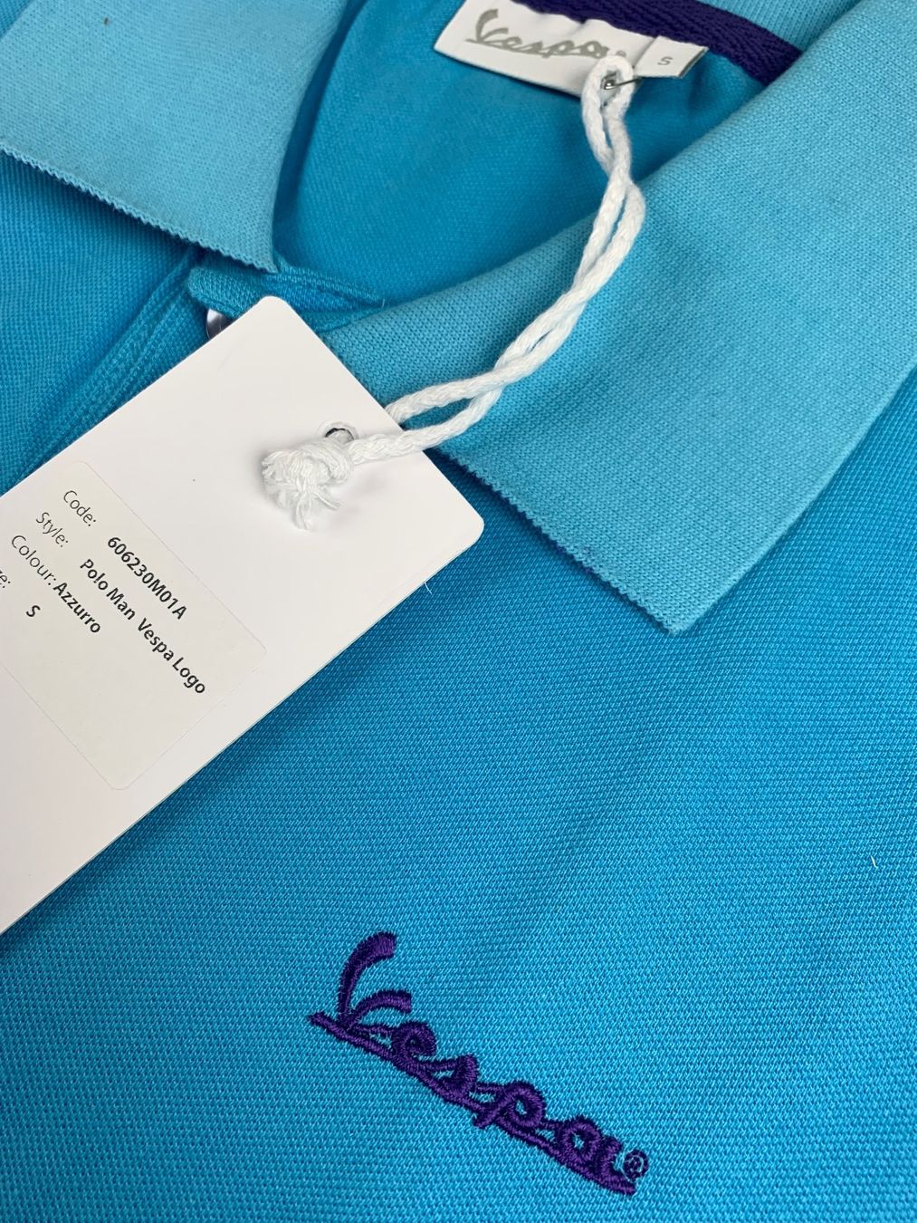 Magliette Polo: Vespa Poloshirts Grösse S neu hellblau – Nuovo e nell'imballaggio originale da Gansingen venduto da per_h7lz 3