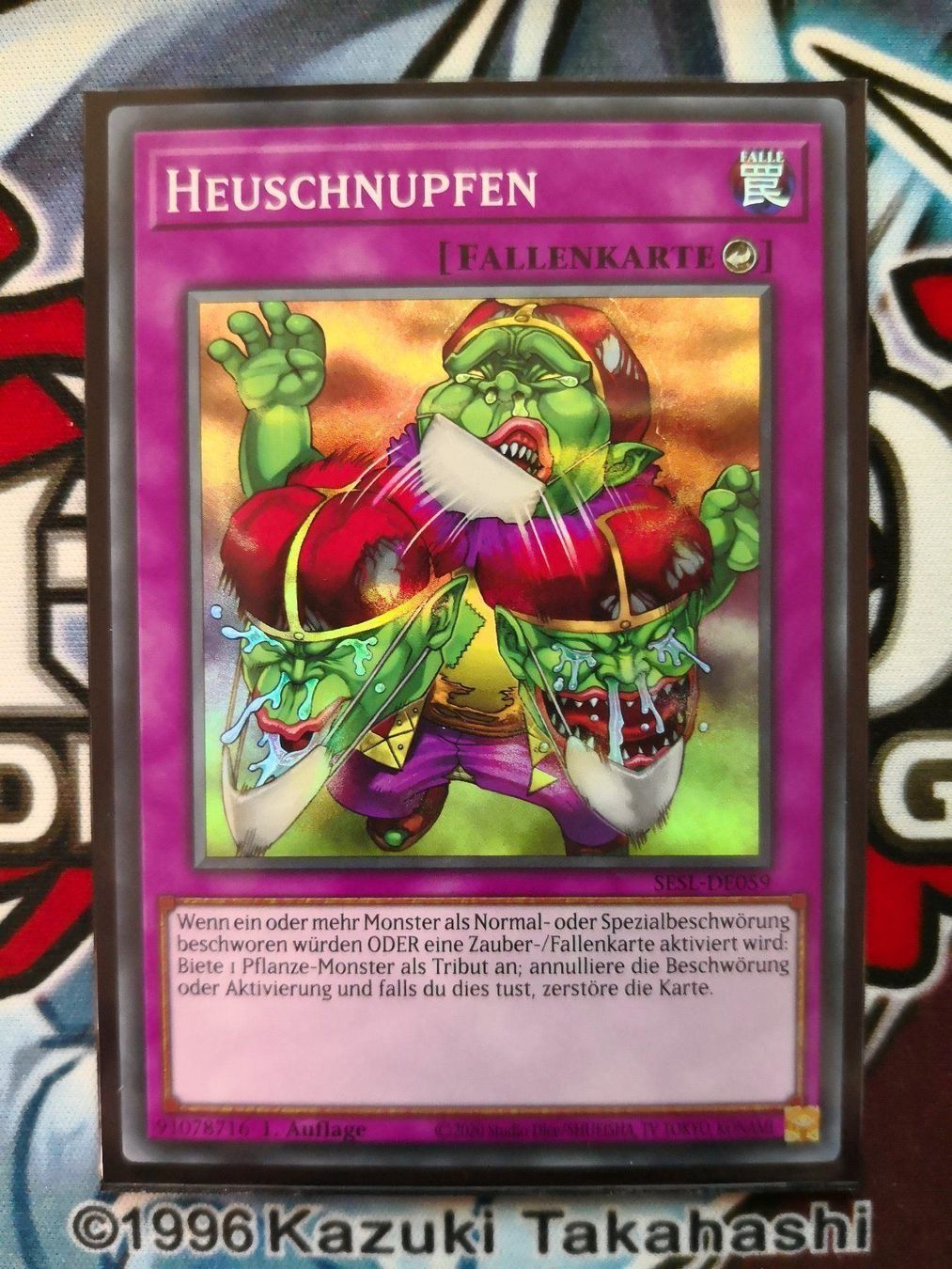 Yugioh Carte collezionabili: Yu-Gi-Oh Heuschnupfen – Nuovo (secondo la descrizione) da Zofingen venduto da gerrymovie93