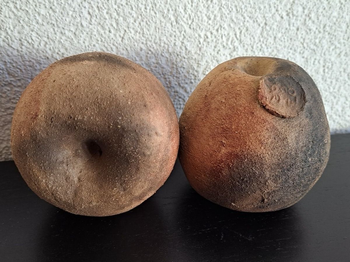 Tutte le decorazioni: Keramik Äpfel Künstlerarbeit mit Stempel – Usato da Riehen venduto da Appia48