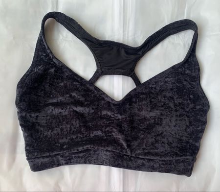 Top pole dance S 🖤🌞velours noir Backbone