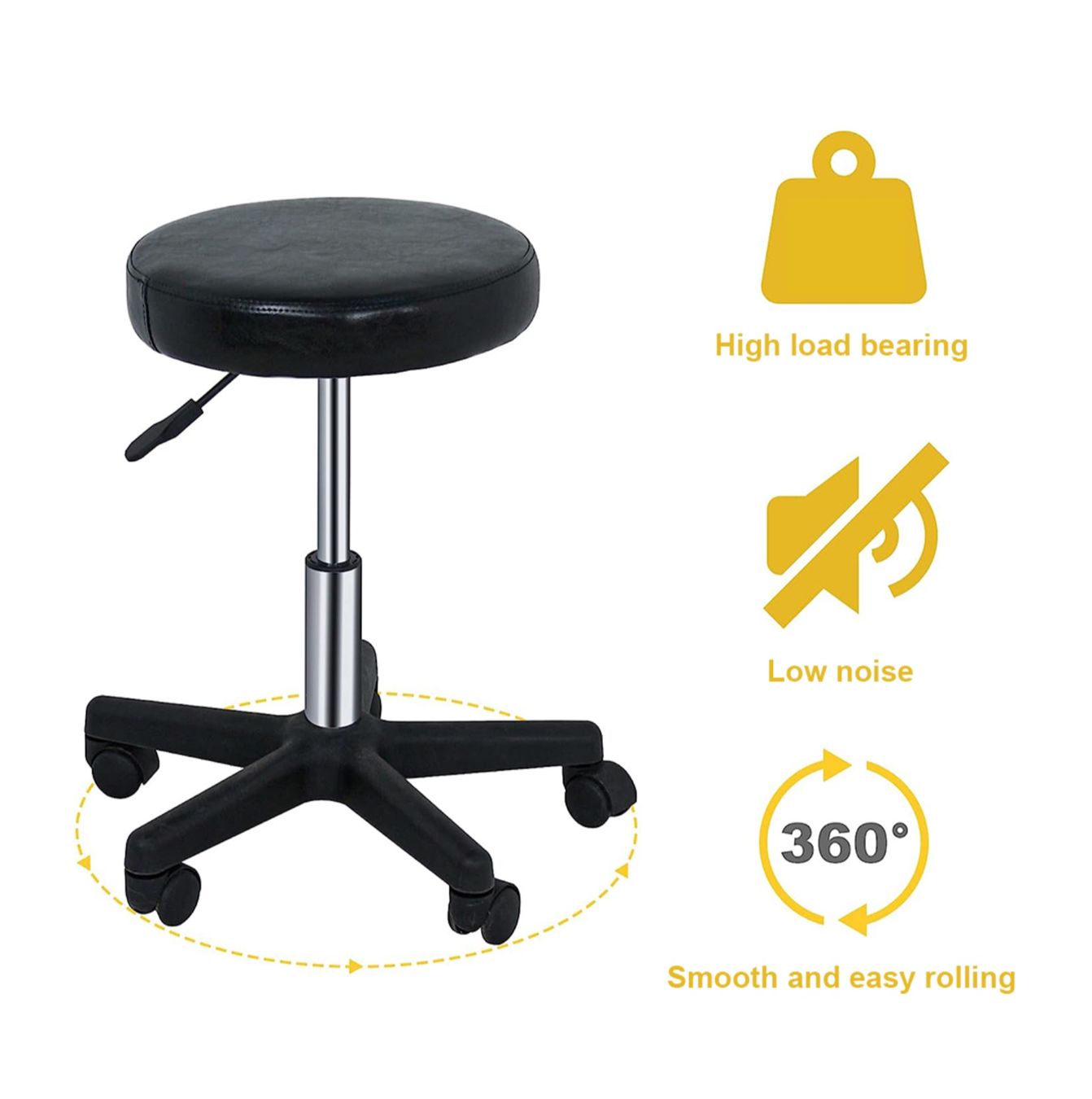 Sgabelli: Rollhocker Arbeitshocker Hocker Drehhocker Kosmetikhocker – Nuovo e nell'imballaggio originale da Bülach venduto da StoreInShop.com 2