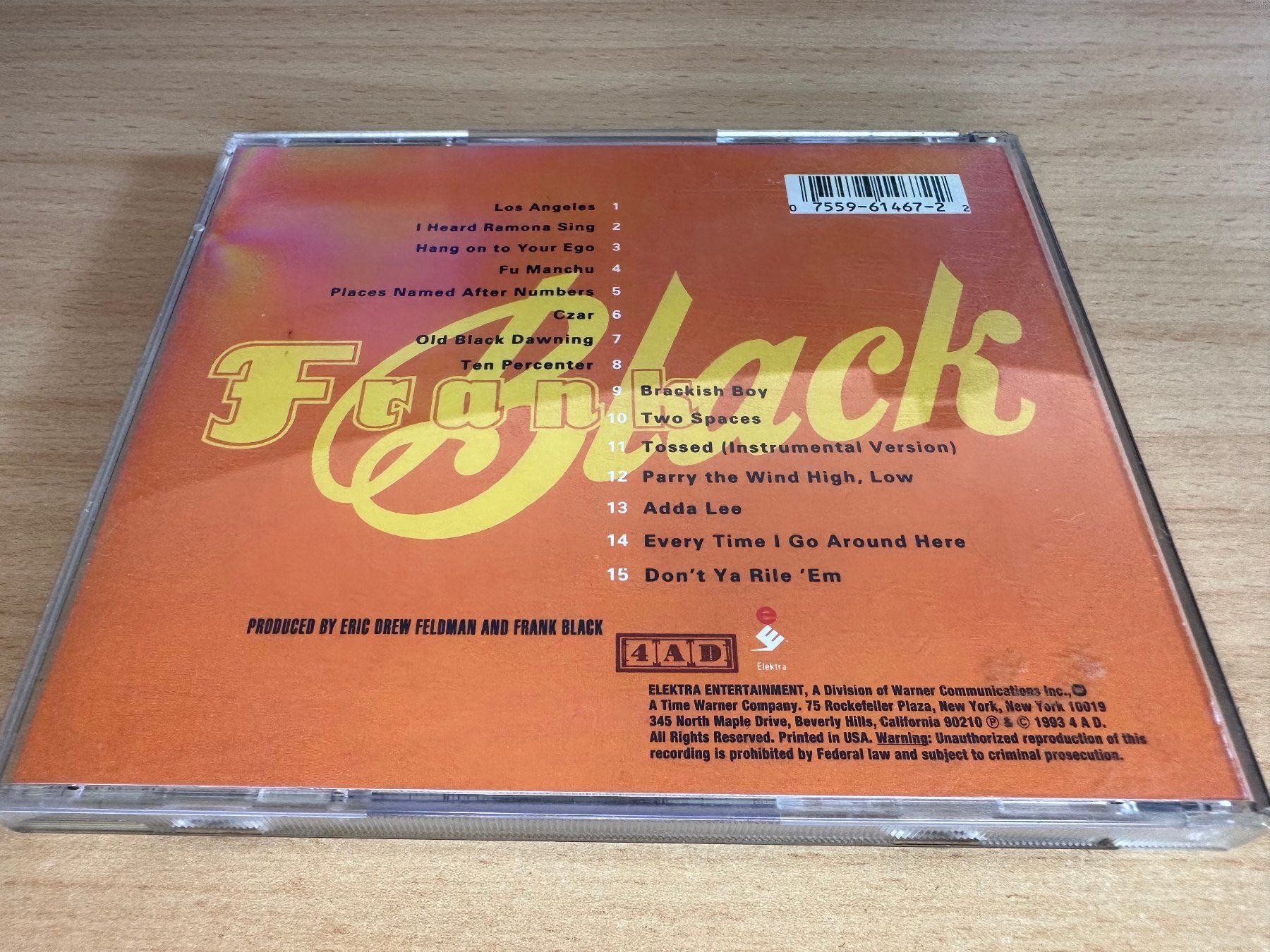 CDs: Frank Black – Frank Black – Gebraucht aus Rikon im Tösstal von Alpenmutz 1