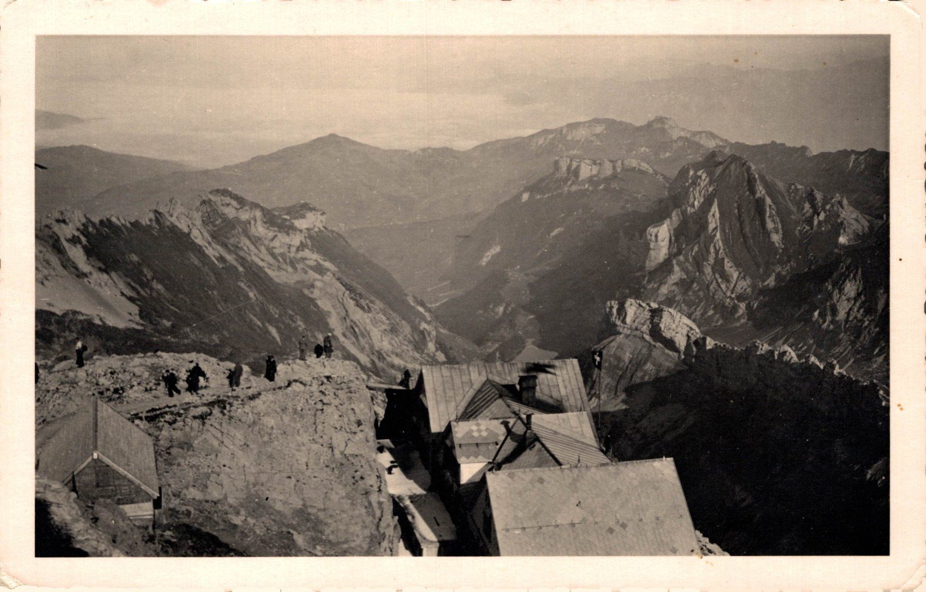 Ansichtskarten: Berggasthaus alter Säntis – Gebraucht aus Bronschhofen von Astore