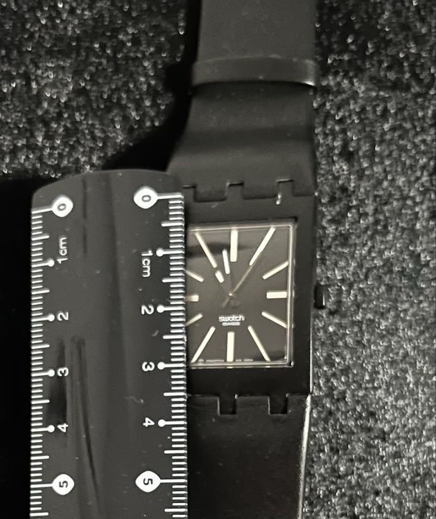 Swatch Montres: Schwarze Swatch Uhr, Vintage, Top Zustand – D'occasion à Grenchen par chththl 2