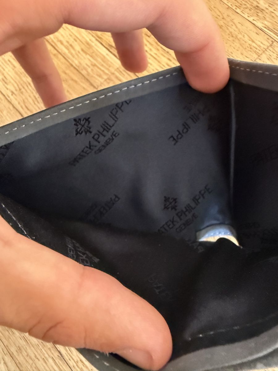 Patek Philippe Brieftaschen: Patek Philippe Grey Wallet – Gebraucht aus Genève von SG_73 2