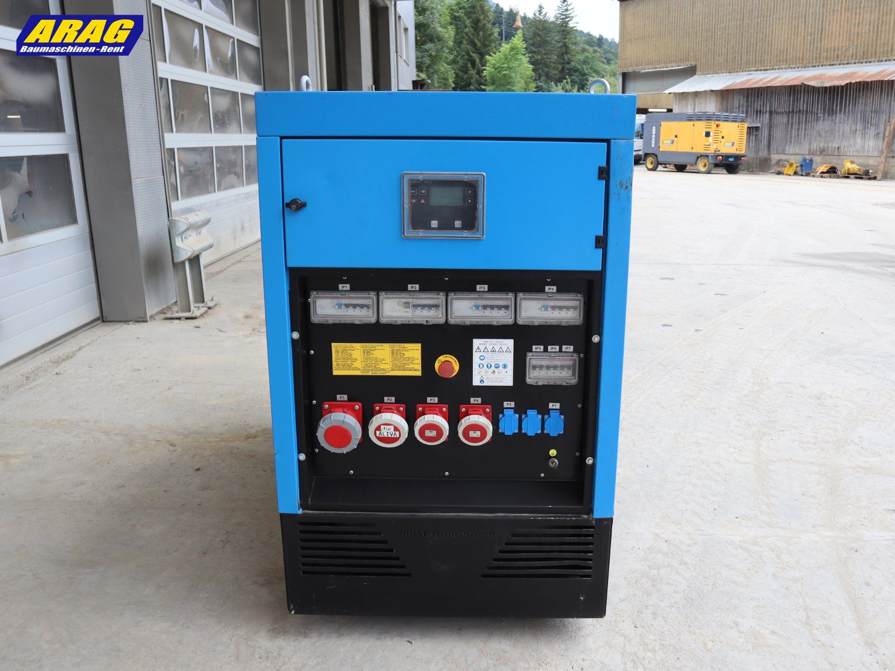 Generatori di corrente: CGM V35Y Notstromaggregat – Usato da Hasle LU venduto da Arag08 6