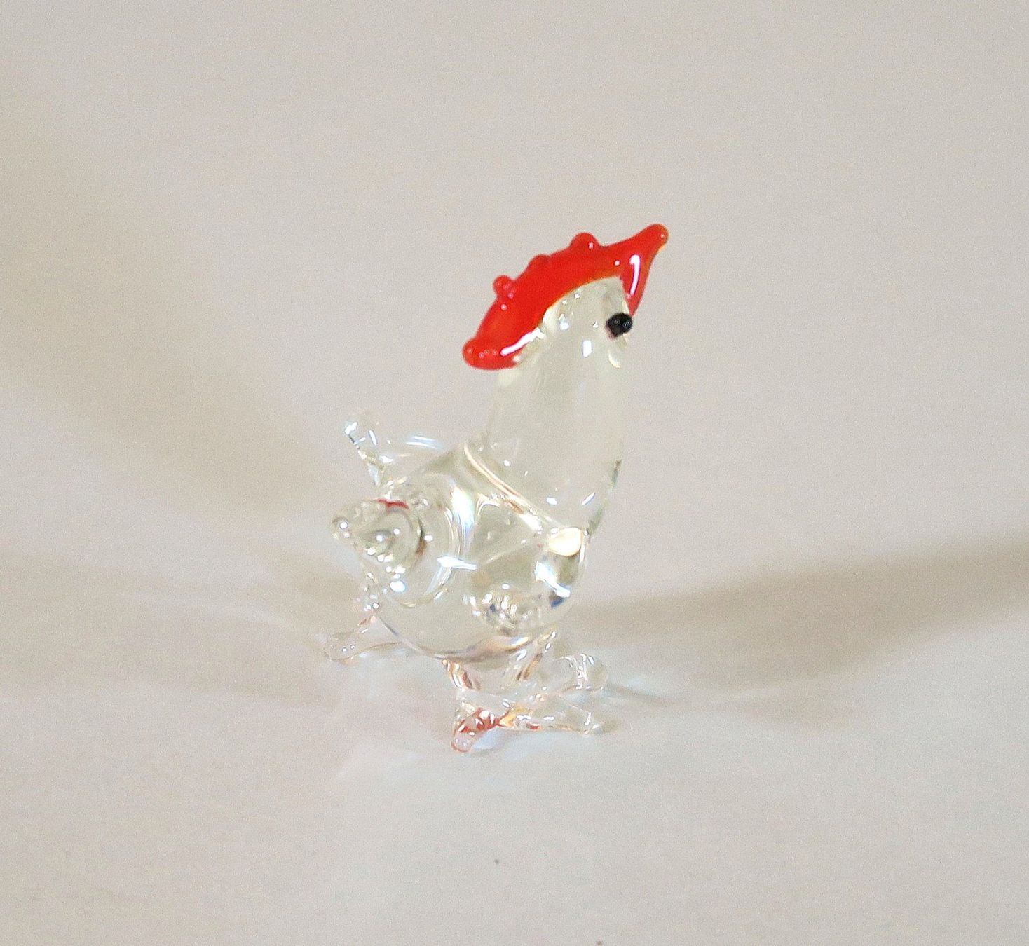 Statuette: Glas Figur Huhn, klein – Usato da Brittnau venduto da marlenestone 5