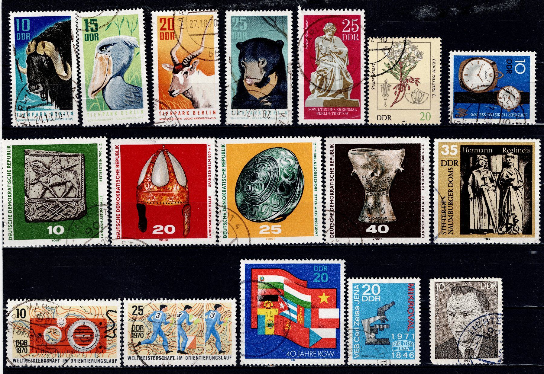 Tutti i francobolli: Briefmarken 58x DDR 14 – Usato da Tenniken venduto da mik_6mxg