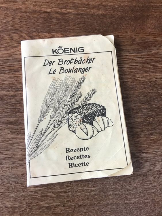Brotbackmaschine König (Gebraucht) in Wabern für CHF 18 – nur Abholung ...