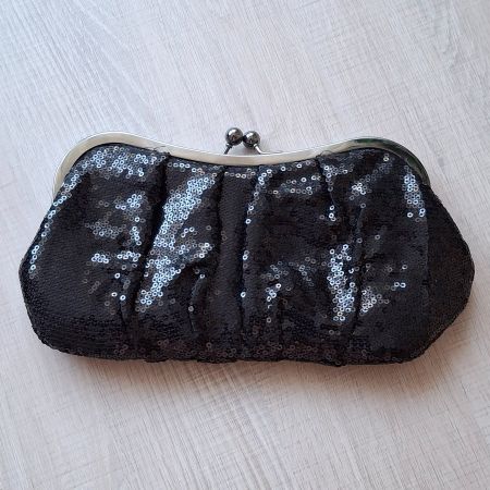 Abendhandtasche schwarz