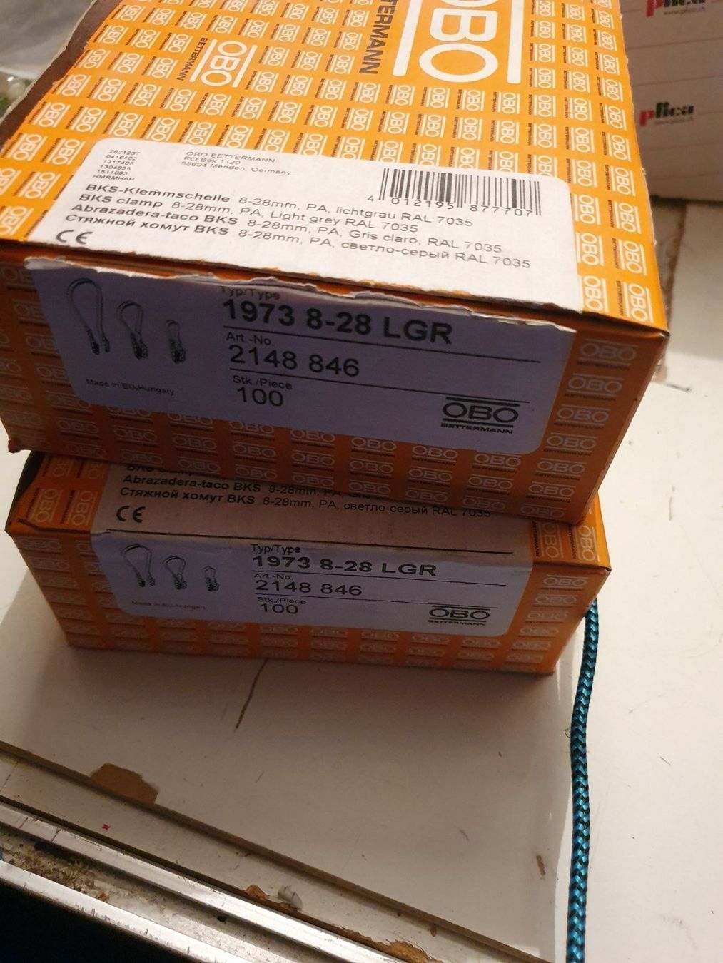 Alle Werkzeuge: OBO BKS Klemmschelle 1973 8-28 LGR – Neu (gemäss Beschreibung) aus Zürich von eymen20 3