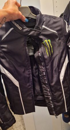 Alpinestars Motorradjacke schwarz Monster Energy Grösse S