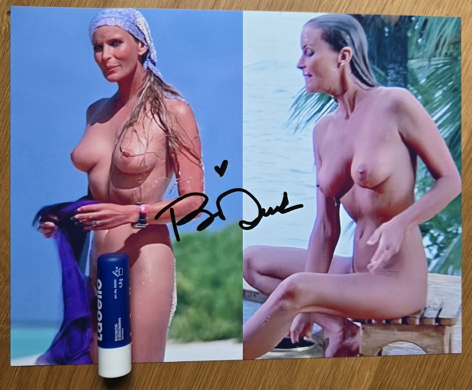 Autografi: Bo Derek orig. Unterschrift mit COA – Nuovo (secondo la descrizione) da Feldbach venduto da gardenmagic