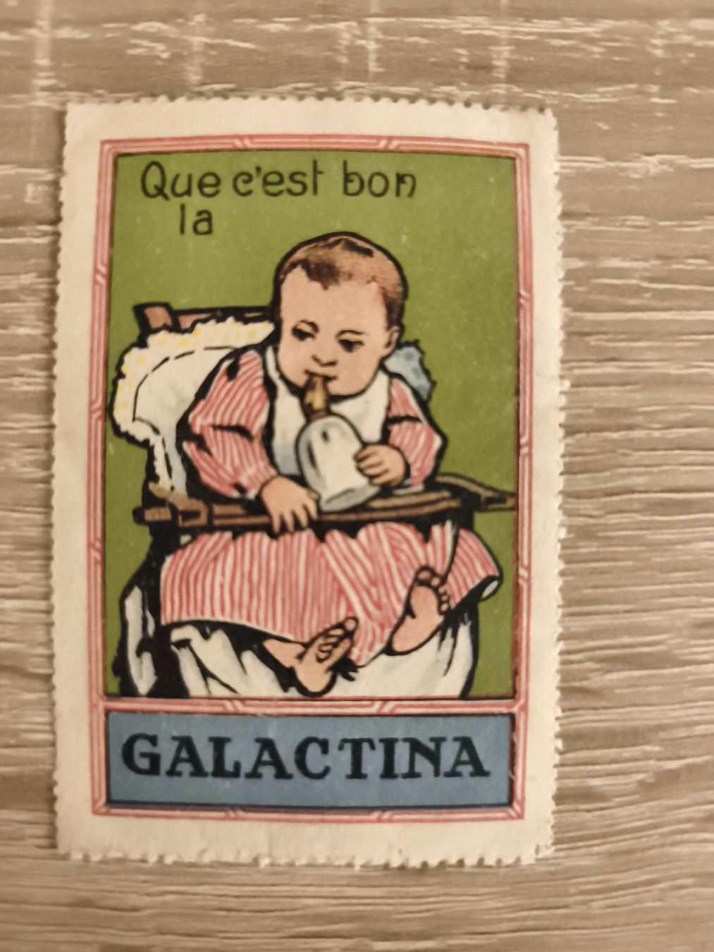 Autobahnvignetten: vignette publicitaire ancienne Galactina – Gebraucht aus Prilly von jor_x27s