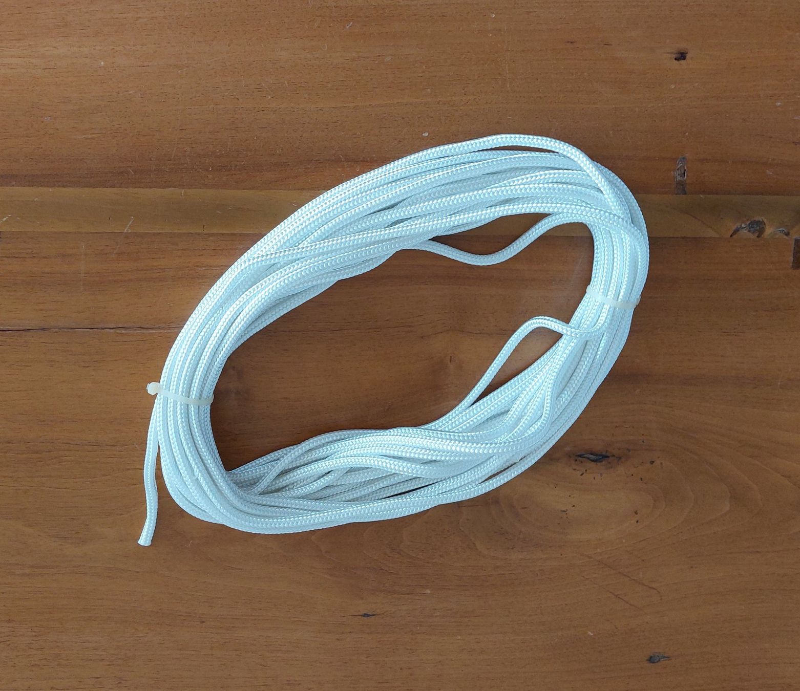 5 x Pewag 79248 10mm Seil Nylonseil 10 Meter weiss
