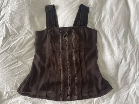Vintage Morgan Top Gr.S, braun