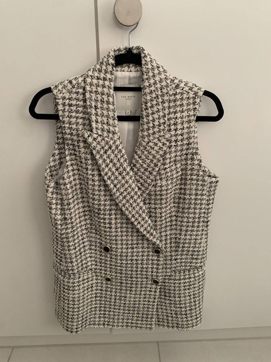 Gilet & Giacche senza maniche: Ted Baker Blazer Vest Size M – Nuovo (secondo la descrizione) da Gisikon venduto da isa_g7cj 2