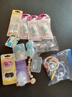 Nuggi/Sauger/Kette/Zahnputzfinger Set
