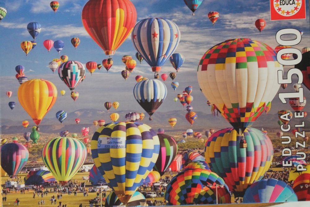 Casse-Tête Educa 1500 Montgolfières main image 0