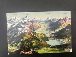 AK   Panorama Oberengadin  ca.1920  ungebraucht (G911)