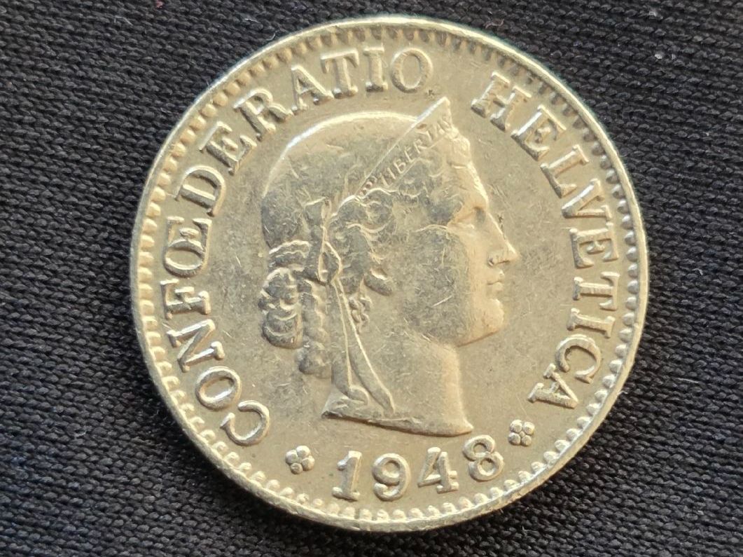 Tutti le monete: 10 cts 1948 – Usato da Genève venduto da bbastos