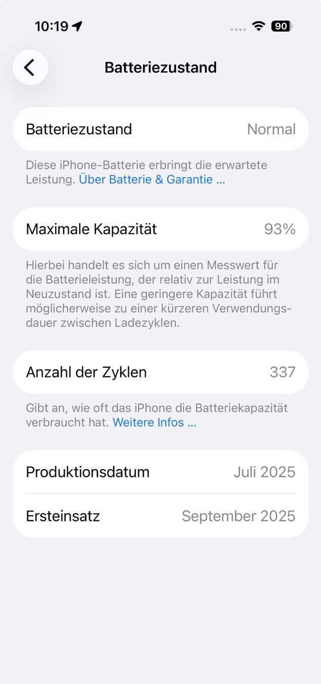 Apple Telefoni cellulari / Smartphones: Apple iPhone 17 PRO 512GB Silver – Usato da Zürich venduto da nick55nack 9