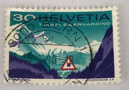 CH Briefmarken mit Gestempelt 