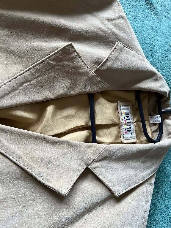 Jacken: Veste 3/4, en daim, beige clair, taille 38 – Gebraucht aus Onex von mirza02 4