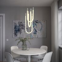 IKEA Varmblixt LED Hängeleuchte weiss guter Zustand