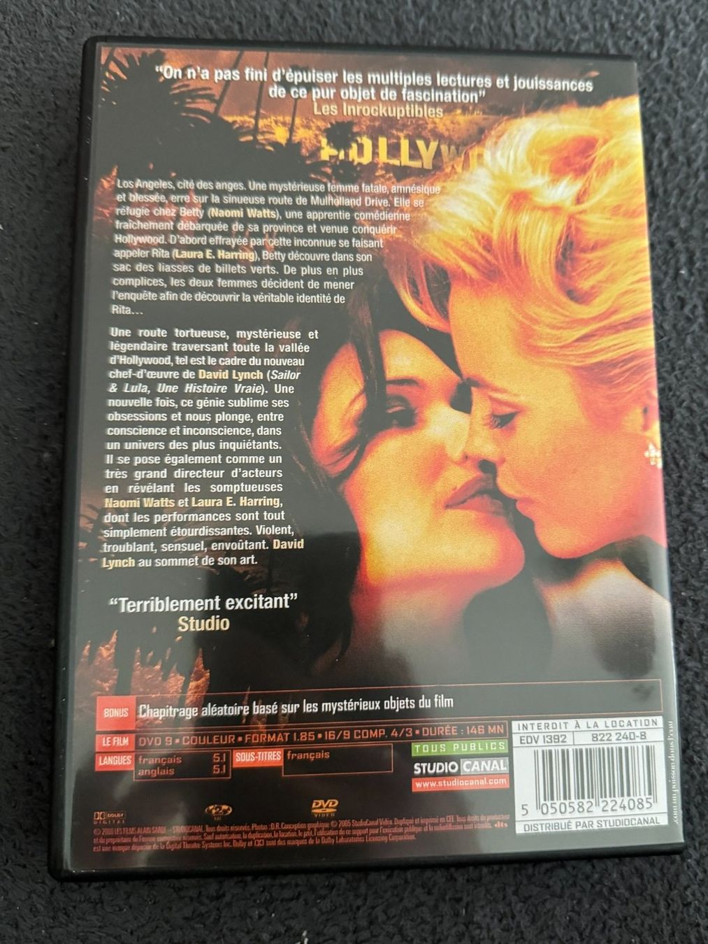 Tutti i DVDs: DVD Mulholland Drive (2001) – Usato da Semsales venduto da __Florian__ 2