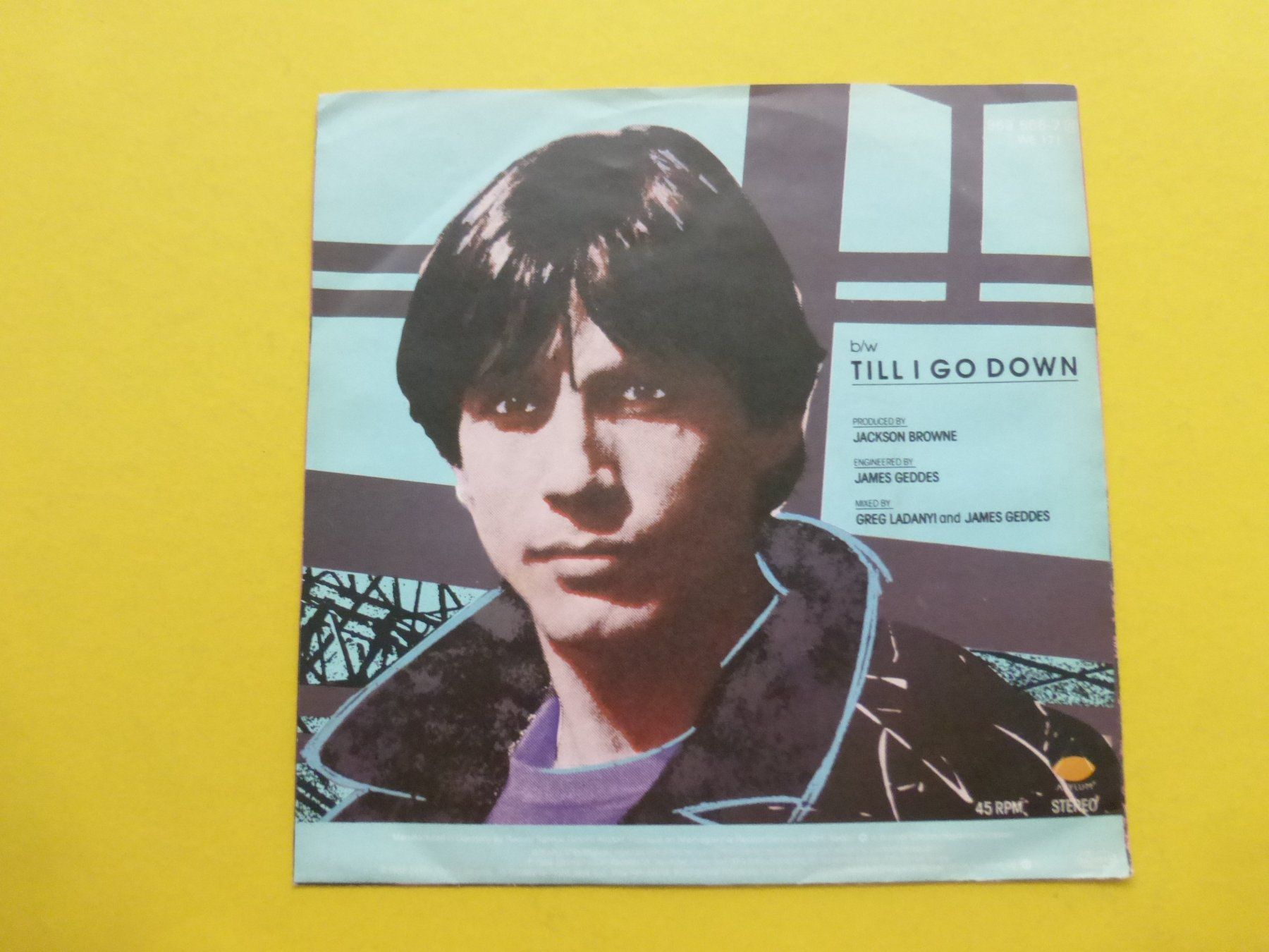 Vinyles: Jackson Browne – For America – D'occasion à Zürich par Swiss57 1