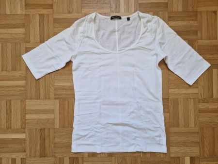 Marc O'Polo T-Shirt weiss S Damen