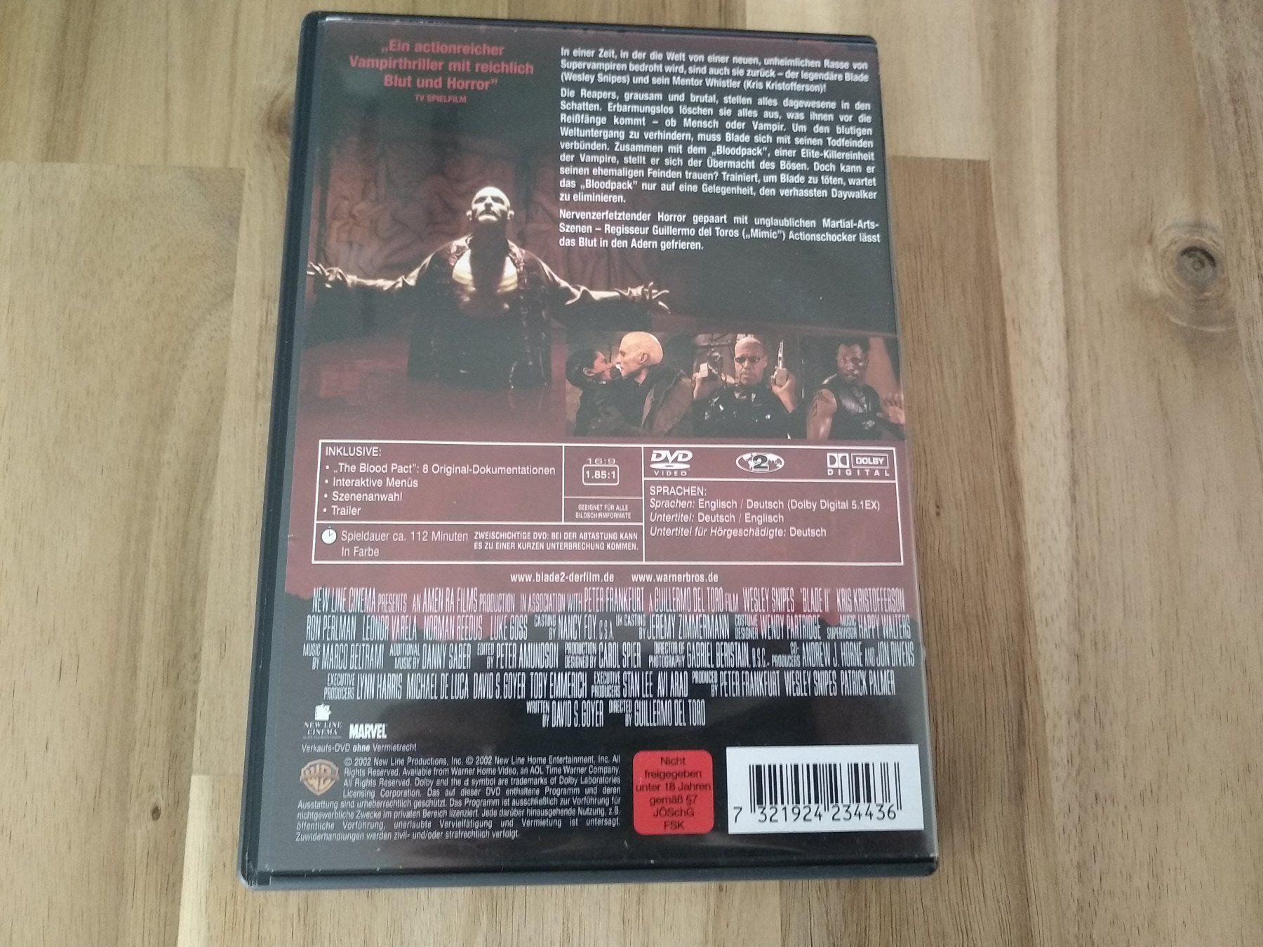 Tous les DVDs: Blade II – D'occasion à Olten par prusik02 2