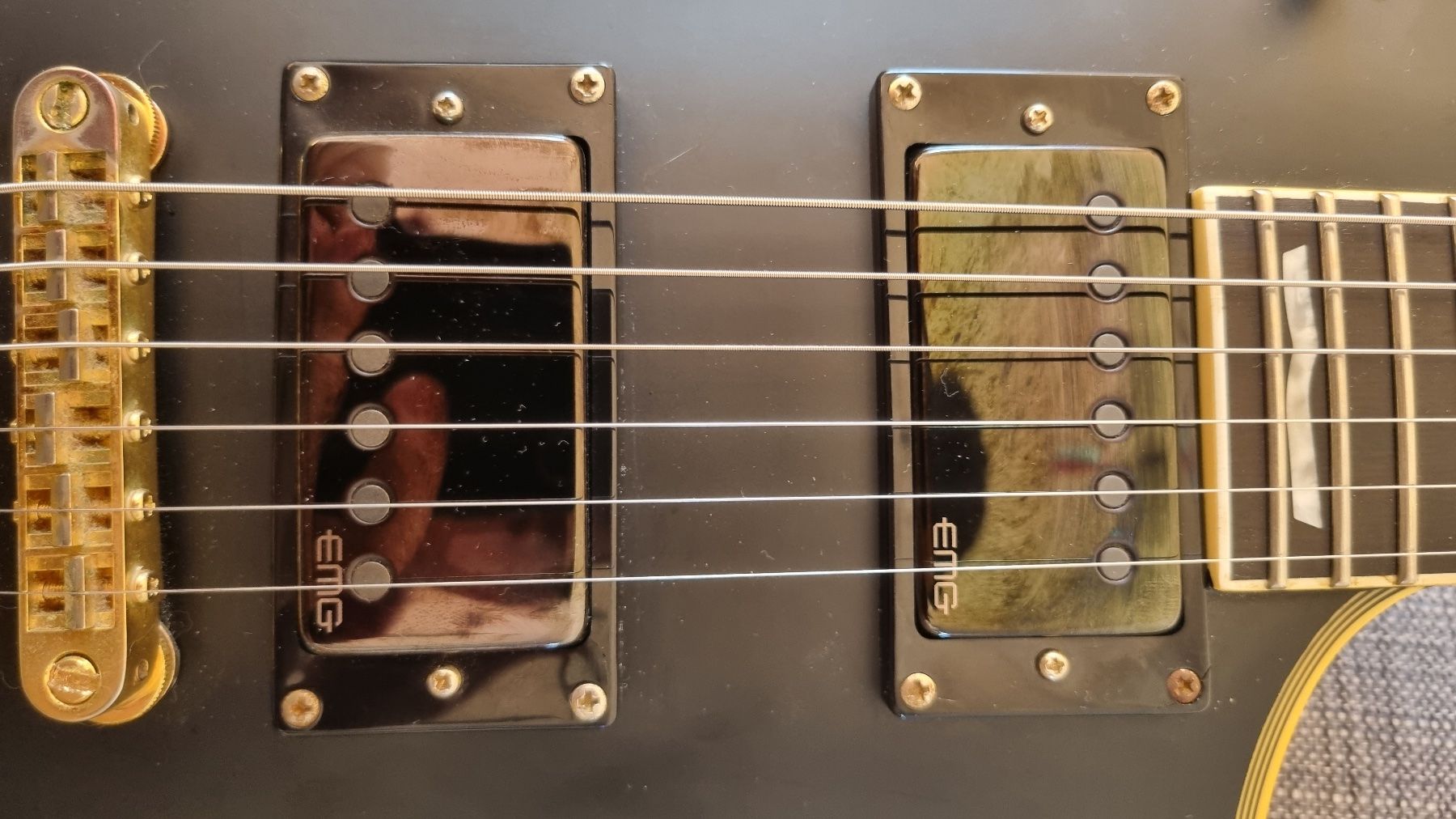 Esp Musikinstrumente: ESP LTD EC-1000 mit EMG JH "Het Set" – Gebraucht aus Uster von  2