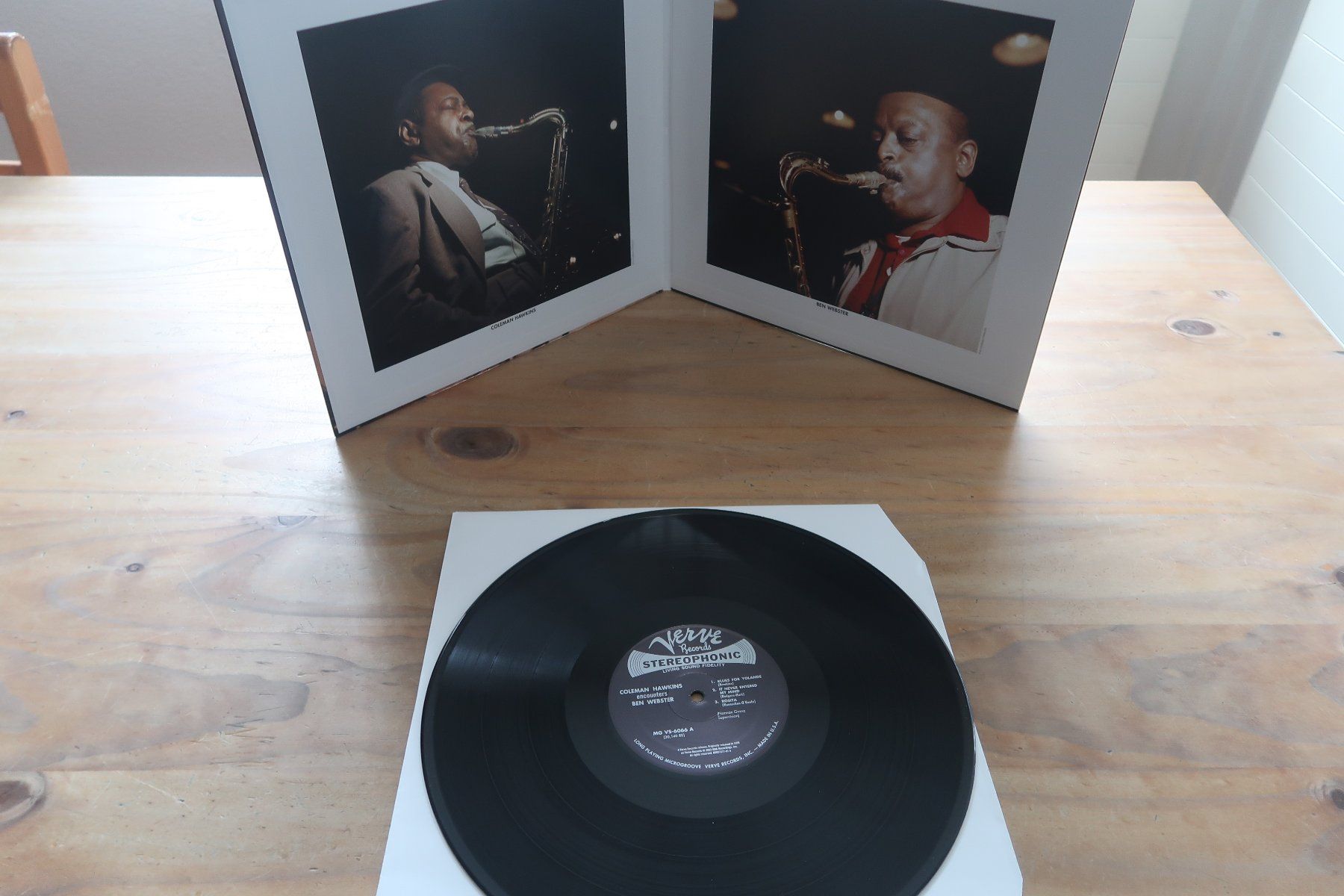 Schallplatten: COLEMAN HAWKINS BEN WEBSTER - ENCOUNTERS - VINYL LP – Gebraucht aus Basel von Patiscat 4