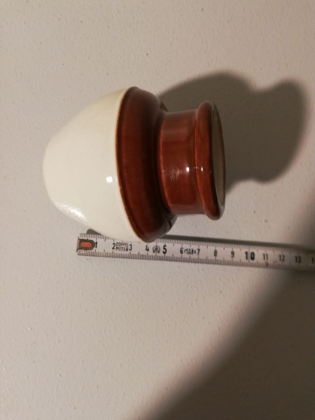 Vasi & Recipienti: Mini Ton Topf Hell/Dunkelbraun DEKO – Nuovo (secondo la descrizione) da Zuerich venduto da lichti 5