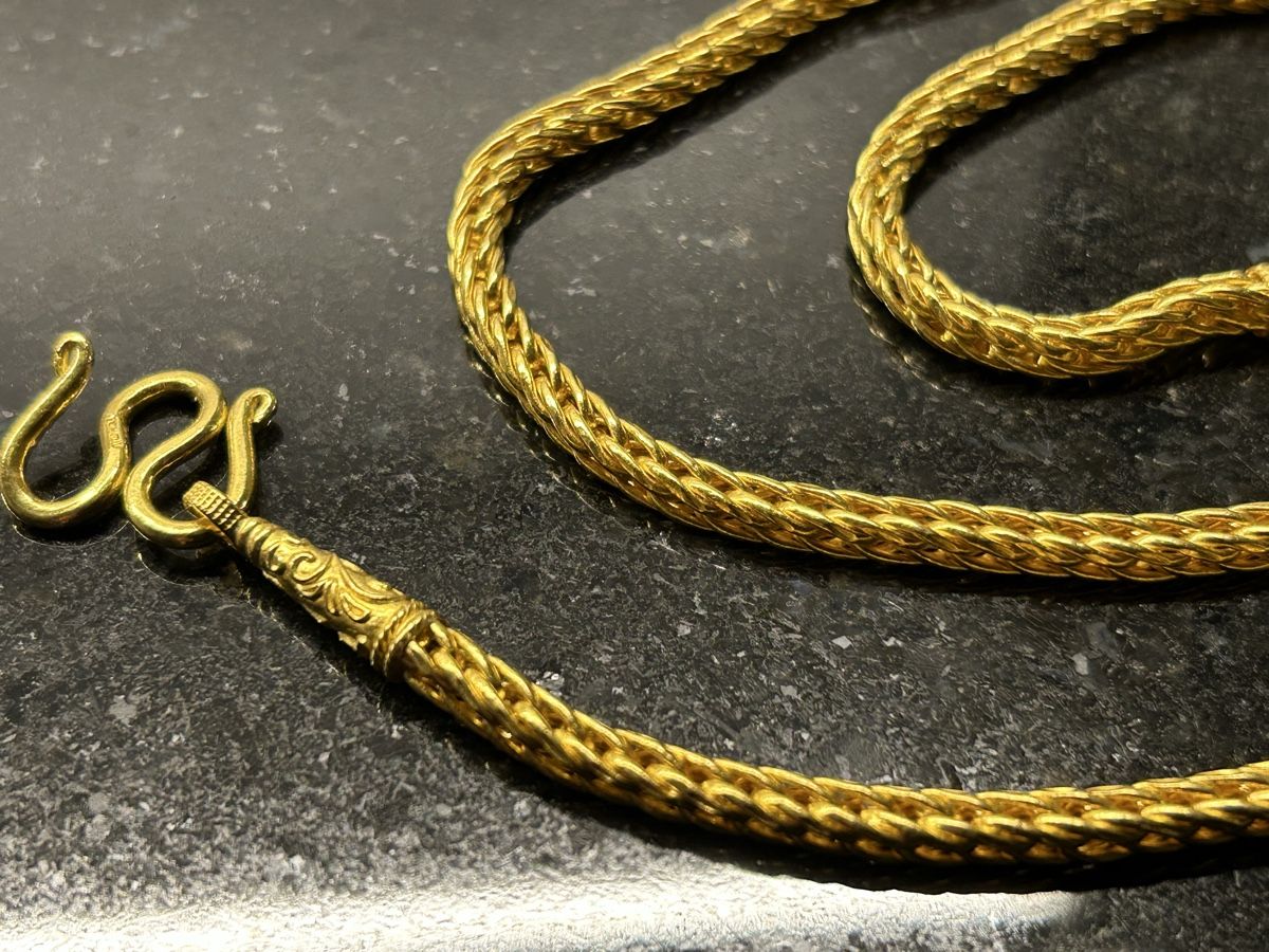 Catenine: Goldkette 23 Karat Neuwertig – Nuovo e nell'imballaggio originale da Bern venduto da wow_wow 4
