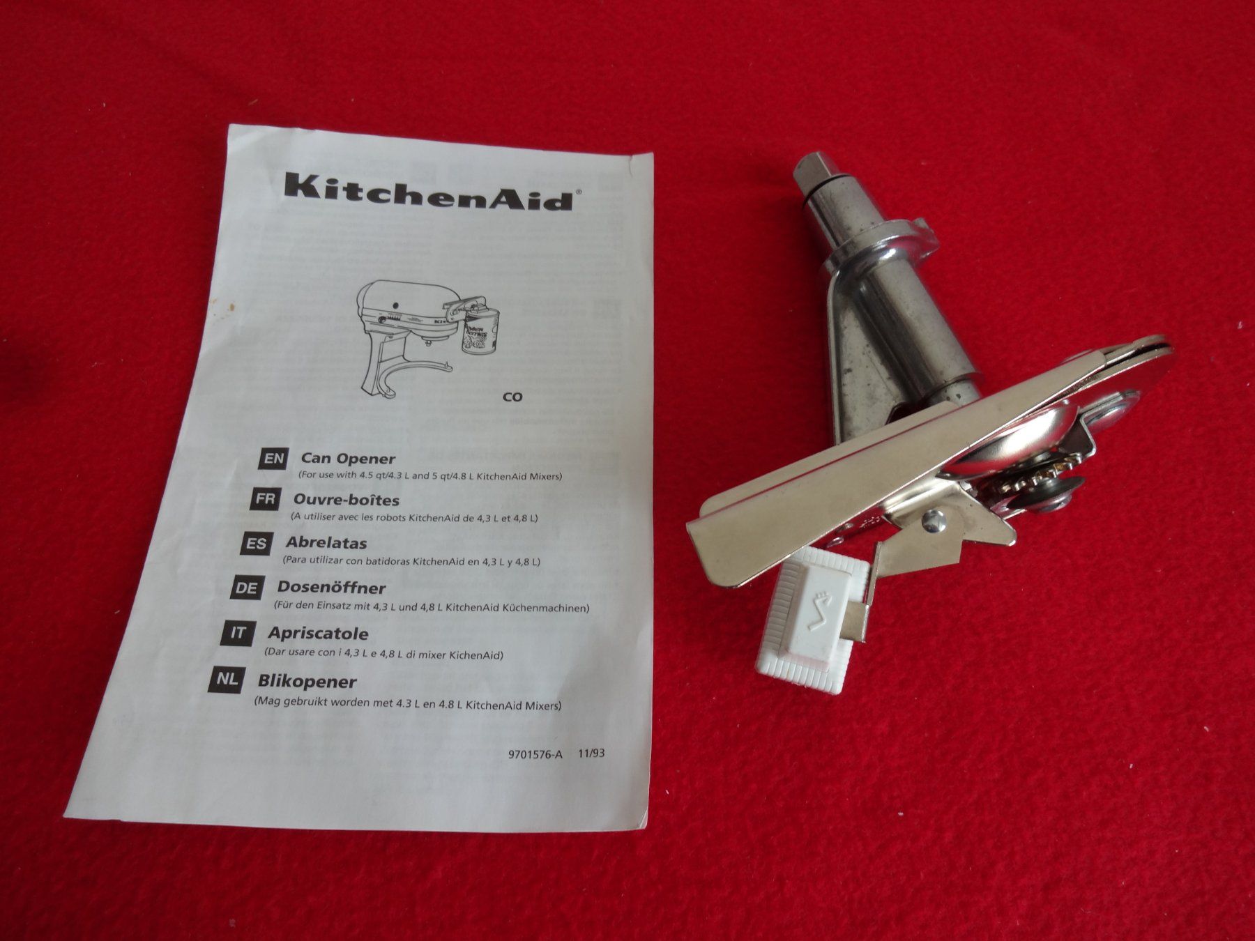 Kitchenaid Elettrodomestici da cucina: KitchenAid Dosenöffner – Nuovo (secondo la descrizione) da Frauenfeld venduto da Riaa