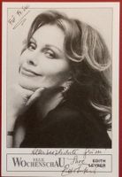 Edith Leyrer Autogramm signiert Foto 10x15cm