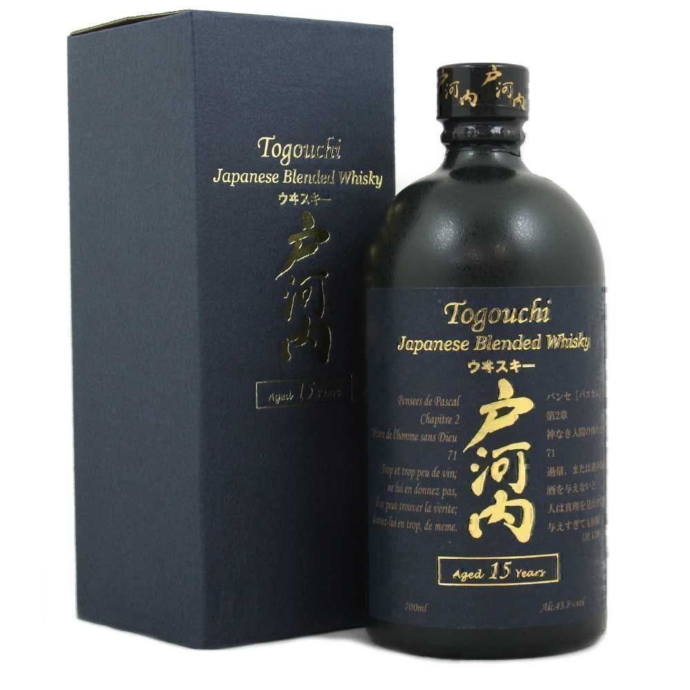 Spiritueux: Togouchi 15 y – Neuf avec emballage d'origine à Le Locle par drinkshop