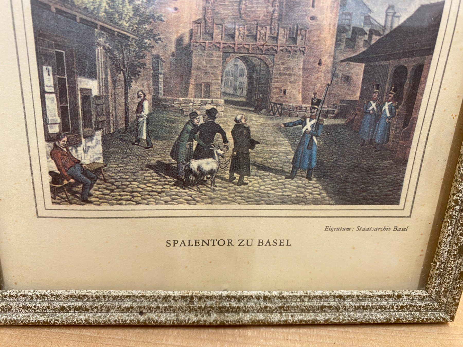 Posters & Illustrations: Spalentor zu Basel – D'occasion à Schönenbuch par Laubfrosch05 2