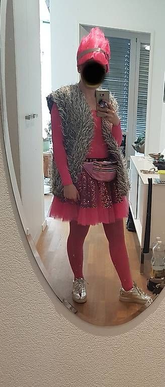 Costumi: Glitzer Kostüm, Trolls – Usato da Gelterkinden venduto da m.sigi