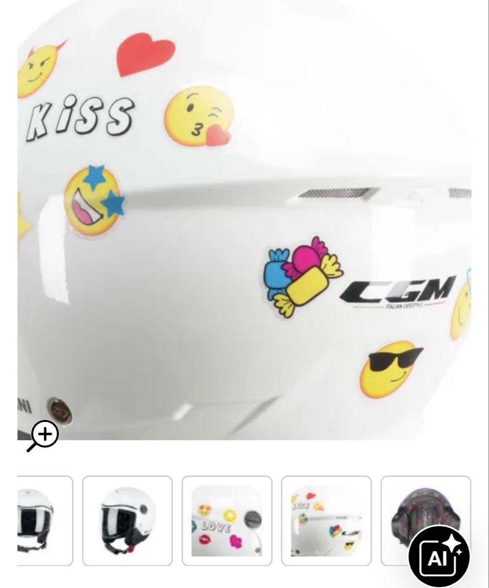 Caschi & visiere: Kinder Motorradhelm Cgm 261A Mini Mono Jethelm Junior – Nuovo e nell'imballaggio originale da Eschlikon TG venduto da jb10 1