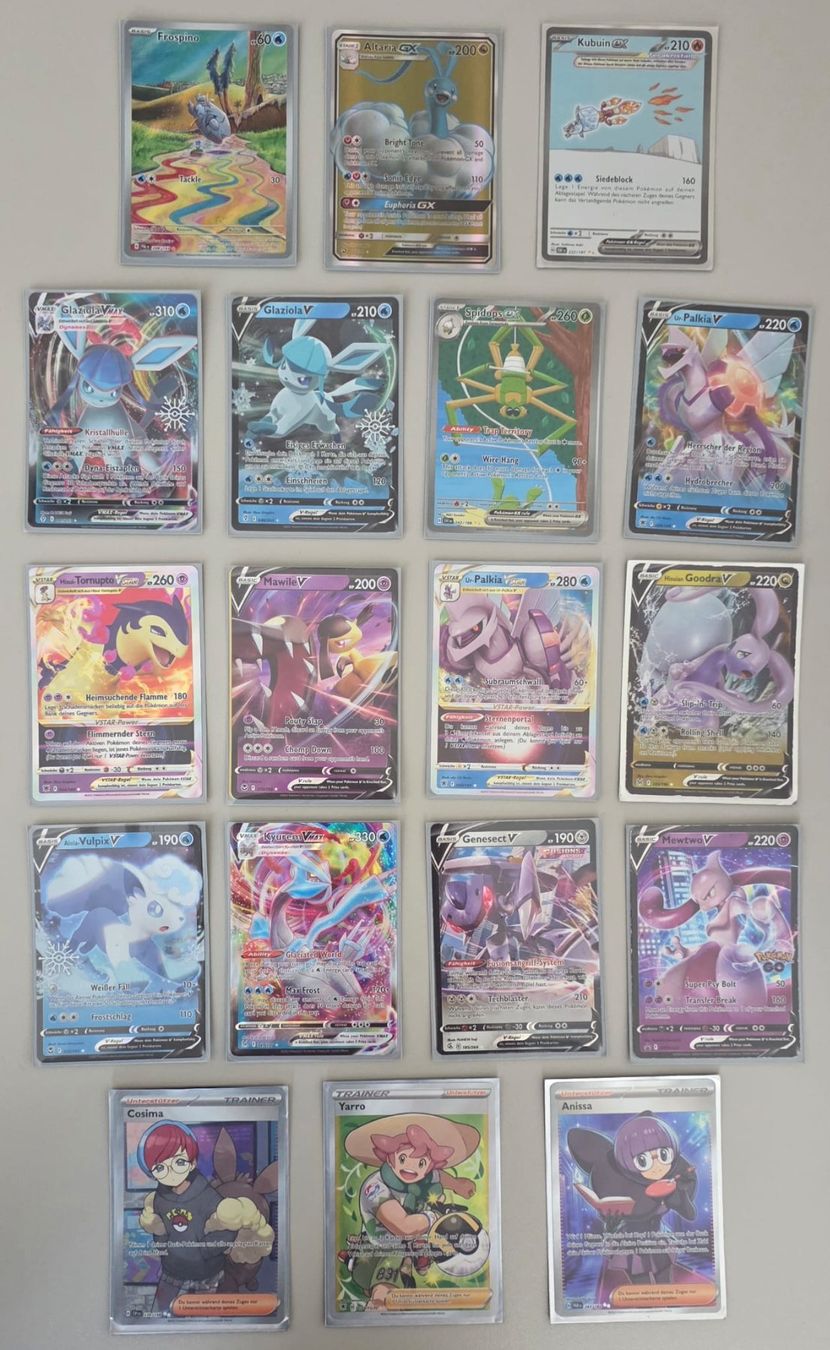 Pokémon Sammelbilder & Trading cards: Pokémon Konvolut - ca. 740 Karten – Gebraucht aus Mümliswil von muzimo 1