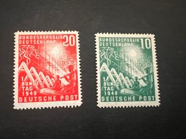 Deutsche Bundespost Mi. 111-112 Luxus **  (2187)
