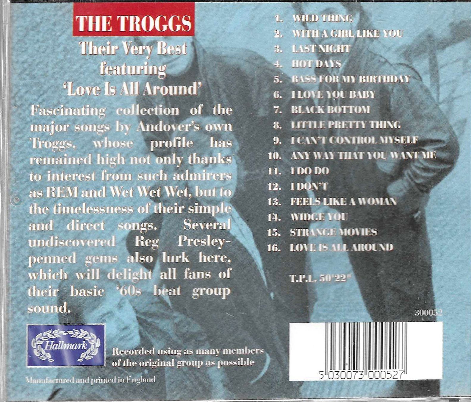 CDs: The Troggs - Their Very Best – D'occasion à Savagnier par Ne2065 1